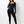 True Religion Crew LS Rib Raw Henley Jet Black