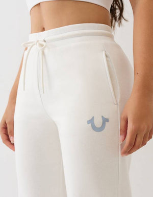 True Religion Jogger Hs Straight Leg Winter White