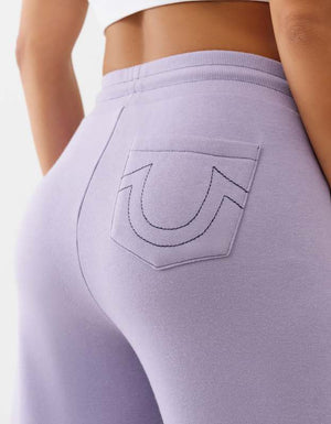 True Religion Jogger Hs Straight Leg Heirloom Lilac