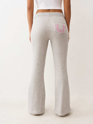 True Religion Sweatpants Script Tr Twisted Heather Grey