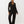 True Religion Hoodie Wing Velour Zip Jet Black