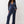 True Religion Wing Velour Zip Hoodie Blue