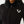 True Religion Sweater Ribbed Zip Up Faux Fur Jet Black