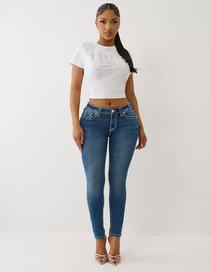 True Religion Jennie Big T Mr Skinny Medium Spiced Orchard Wash