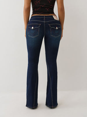 True Religion Jeans Joey Sn Lr Flap Dark Mahogany Wood Wash