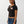 True Religion T-Shirt Tr Rose Notch Baby Jet Black