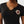 True Religion T-Shirt Tr Rose Notch Baby Jet Black