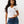 True Religion T-Shirt Tr Rose Notch Baby Optic White
