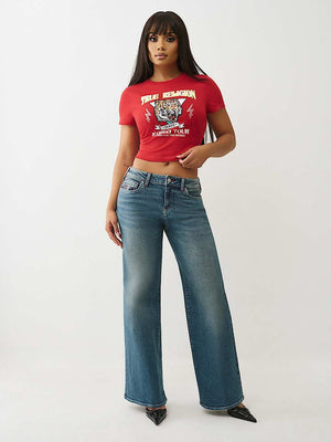 True Religion Tr Tiger Baby Tee Trv Red