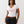 True Religion T-Shirt Hs Glitter Notch Baby Optic White