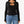 True Religion Horseshoe T-Shirt Charm Cutout Black
