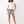 True Religion Sammy Shorts Mid Rise Big T Light Wash