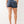 True Religion Sammy Shorts Mid Rise Big T Medium Wash