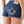 True Religion Shorts Joey Embroidered Low Rise Denim