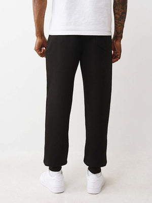 True Religion Buddha Card Jogger Jet Black