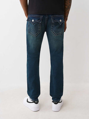 True Religion Jeans Rocco Big T Flap Dark Woodland Wash