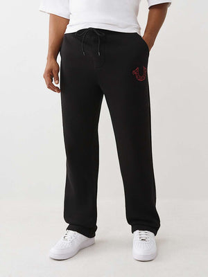 True Religion Pants Spiral Hs Straight Jet Black