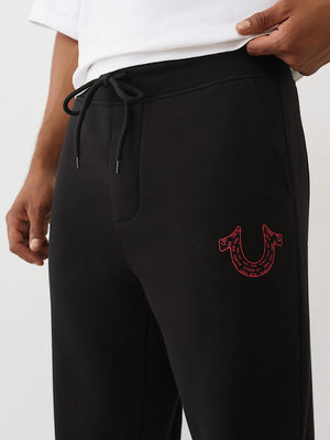 True Religion Pants Spiral Hs Straight Jet Black