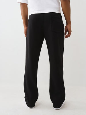 True Religion Pants Spiral Hs Straight Jet Black