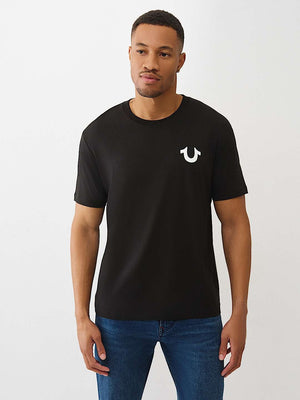 True Religion T-Shirt Hs Buddha Ss Jet Black