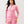 True Religion Crystal Wings Jacket Velour Heather Rose