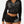 True Religion Hoodie Tr Shrunken Zip Jet Black