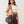True Religion Stitched Horseshoe Flap Bag Black