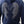 True Religion Wing Velour Zip Hoodie Blue
