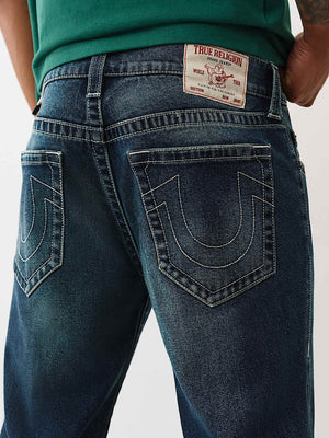 True Religion Jeans Rocco Sn No Flap 32 In Gotham Grind Dark Wash