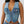 True Religion Top Lace Up Denim Melody Line