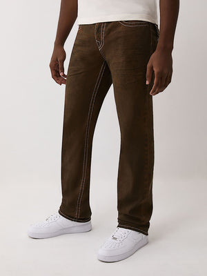 True Religion Ricky Big T Flap 34In Charlatans Brown Wash