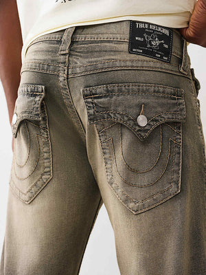 True Religion Ricky Big T Flap 34In Compass Trail Black Wash