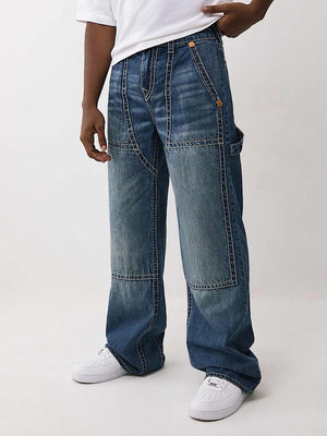 True Religion Vinny Carpenter Big T Nf 34In Red Wine Medium Wash