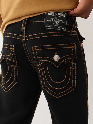 True Religion Ricky Super T Flap 34In 2Sb Black Rinse