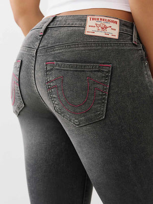 True Religion Jennie Sn Mr Skinny Grey Smores Wash