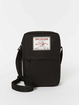 True Religion Srs Patch Crossbody Bag Black