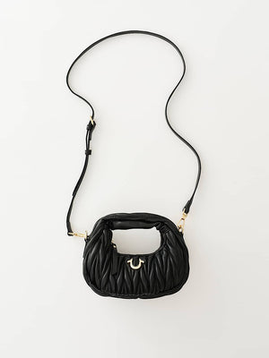True Religion Mini Hs Handbag Jet Black