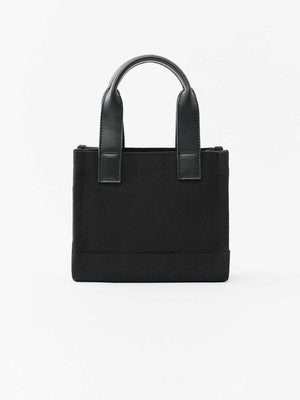 True Religion Item Canvas Mini Tote Black