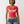 True Religion Crystal Wing V Notch Tee Flame Scarlet