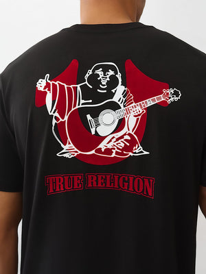 True Religion T-Shirt Hs Buddha Ss Jet Black