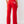 True Religion Lurex Buddha Straight Leg Pant Flame Scarlet