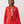 True Religion Shrunken Nylon Track Jacket Flame Scarlet