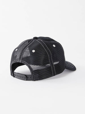 True Religion Buddha Trucker Cap Black/ Natural