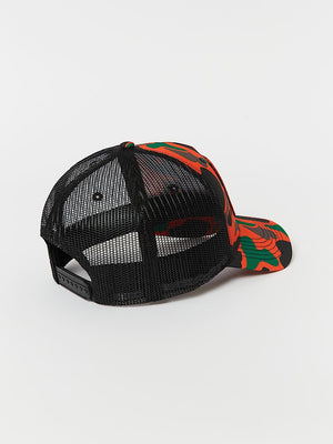 True Religion Item Concert Patch Camo Trucker Orange Camo