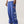 True Religion Reverse Terry Baggy Sweatpant Mazarine Blue