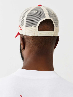 True Religion Varsity Trucker Cap Bordeaux / Dakota