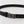 True Religion Crystal Old English Belt Jet Black