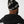 True Religion White Paisely Beanie Jet Black