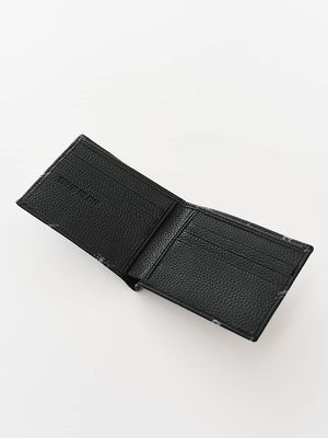 True Religion Monogram Wallet Jet Black