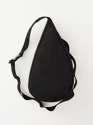 True Religion Monogram Sling Bag Jet Black